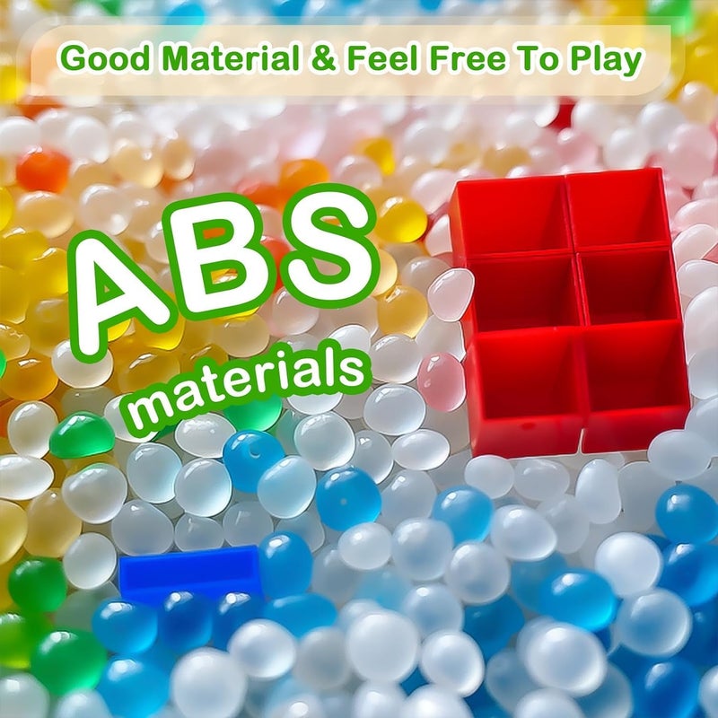 إس تي زون لعبة مكعبات التوازن والتكديس، 48 قطعة، ألعاب تعليمية، ألعاب لوحية لشخصين، ألعاب عائلية، حفلات، سفر، لعبة بناء فريق للأطفال والكبار - Image 5